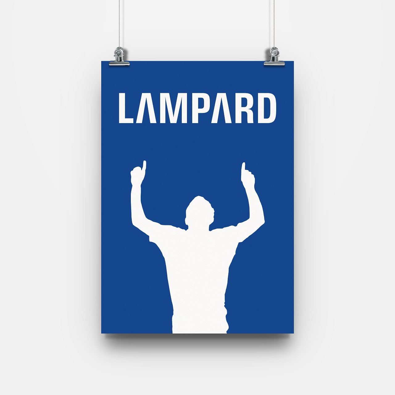 Frank Lampard Chelsea Legend Stats Football Print 