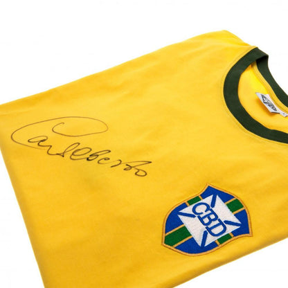 Brasil Carlos Alberto Signed Shirt