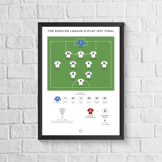 England vs. Deutschland Frauen Euro 2022 Final Print