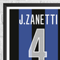 Javier Zanetti Inter Milán Leyenda Estadísticas Imprimir