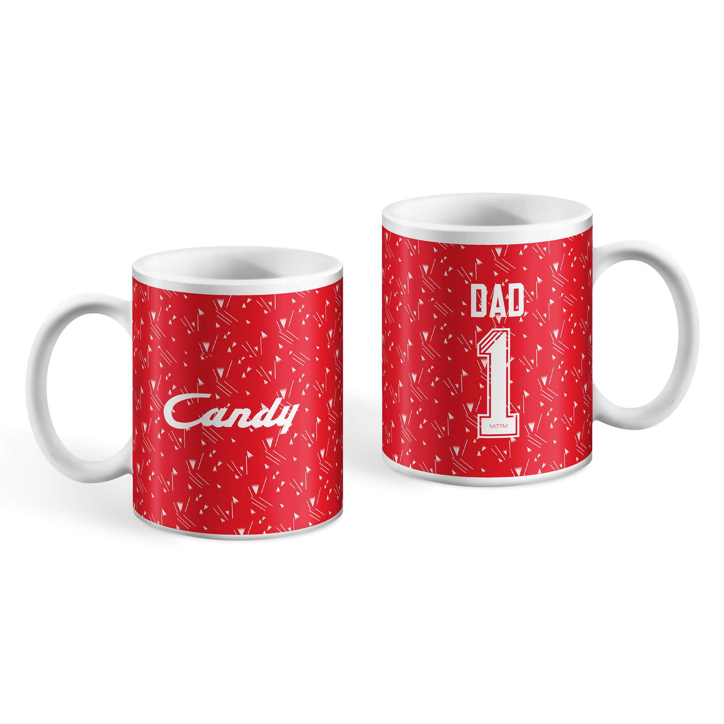 Liverpool Retro Dad Home Kit Mug