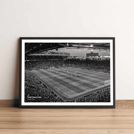 Old Trafford Matchday Stadium Manchester United Fotografie-Druck