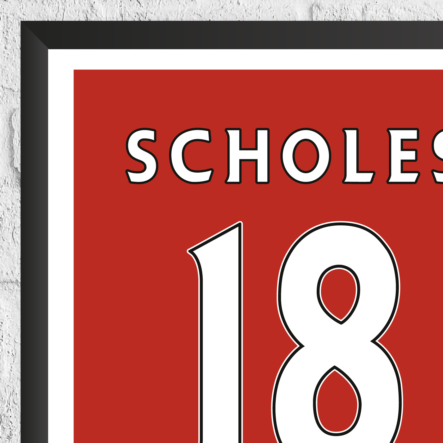 Paul Scholes Manchester United Leyenda Estadísticas Imprimir