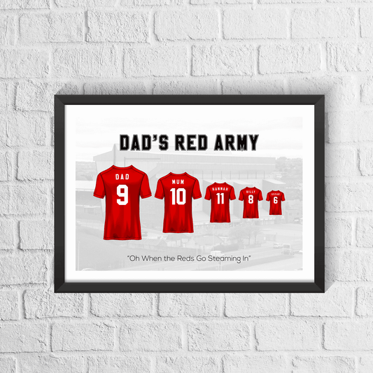 Personalised Aberdeen Family Print