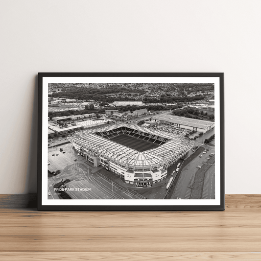 Pride Park Stadium Derby County Aerial Photography Print