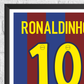 Ronaldinho Barcelona Legend Statistikdruck