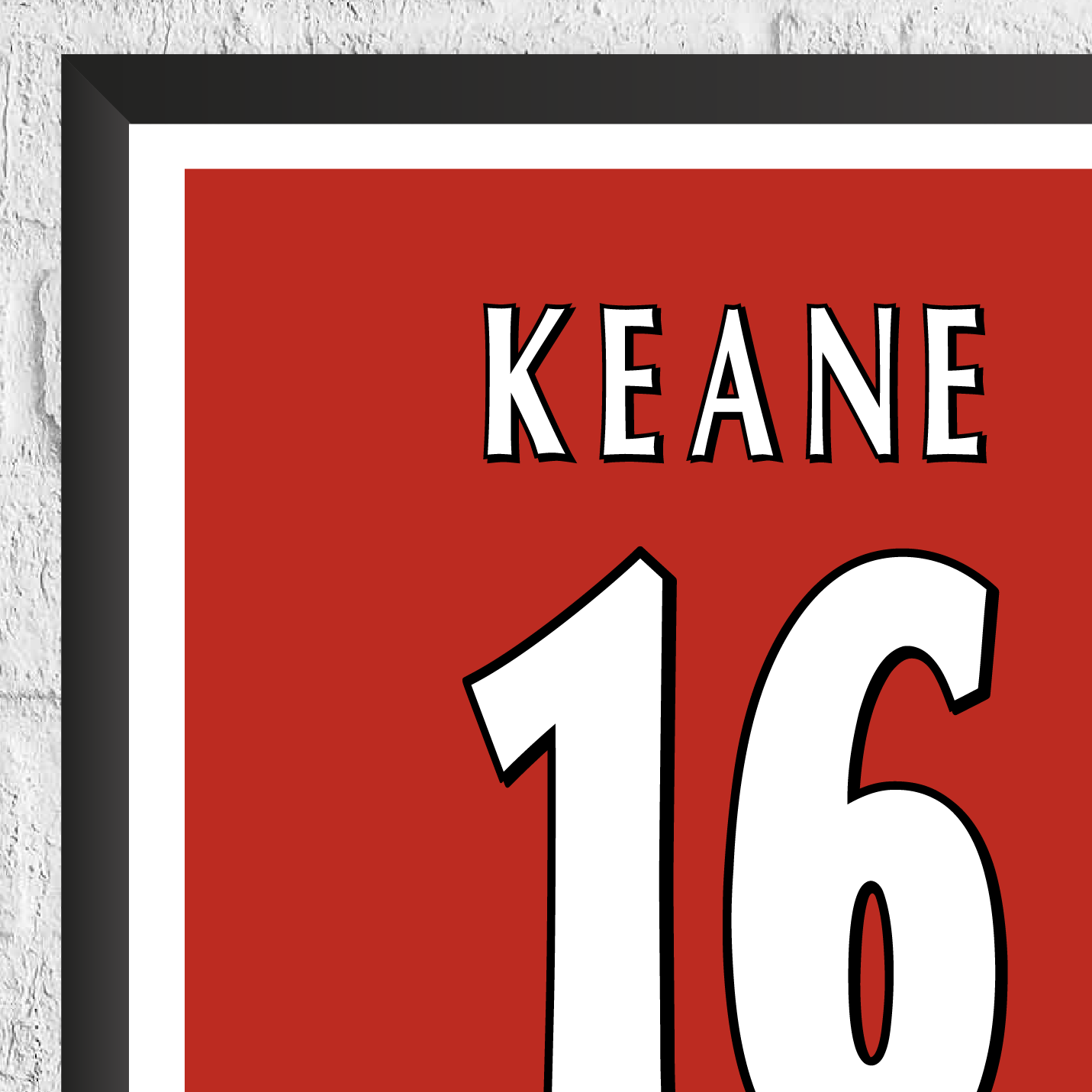 Roy Keane Manchester United Leyenda Estadísticas Imprimir