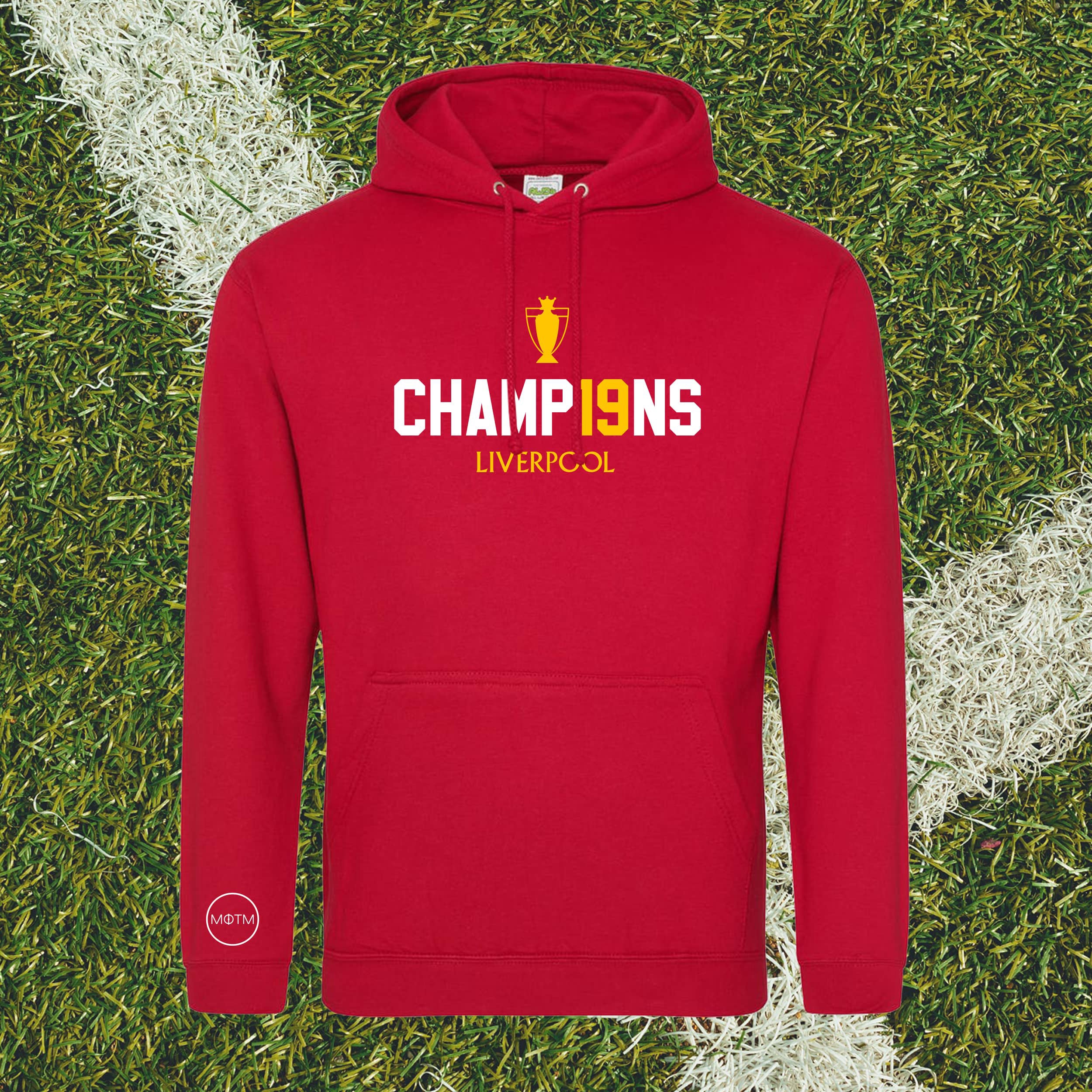 Liverpool hoodie champions sale