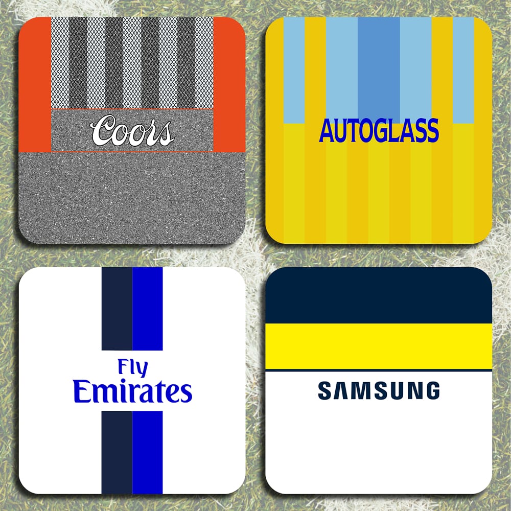 Retro Chelsea Football Coasters Beermats MOTM Football